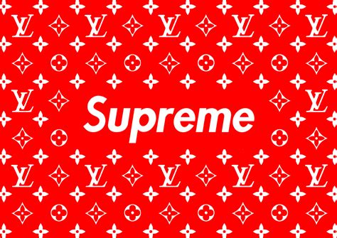 louis vuitton supreme x wallpaper